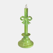 Bow-Knot Flameless Candles（Small） in Green