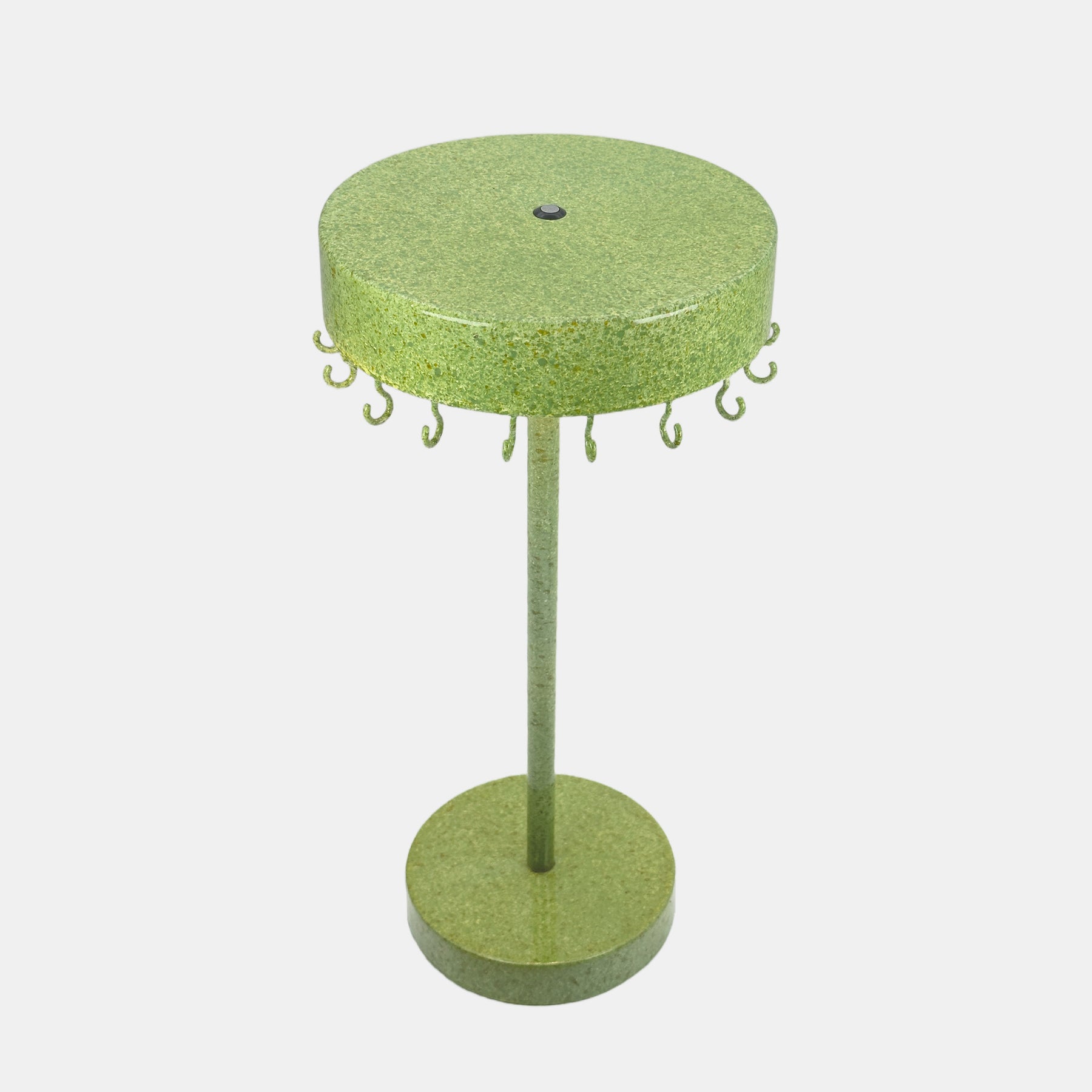 Necklace-Storage Table Lamp in Green