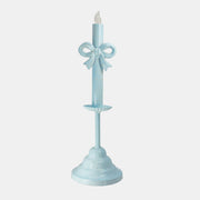 Bow-Knot Flameless Candles（Large） in Blue