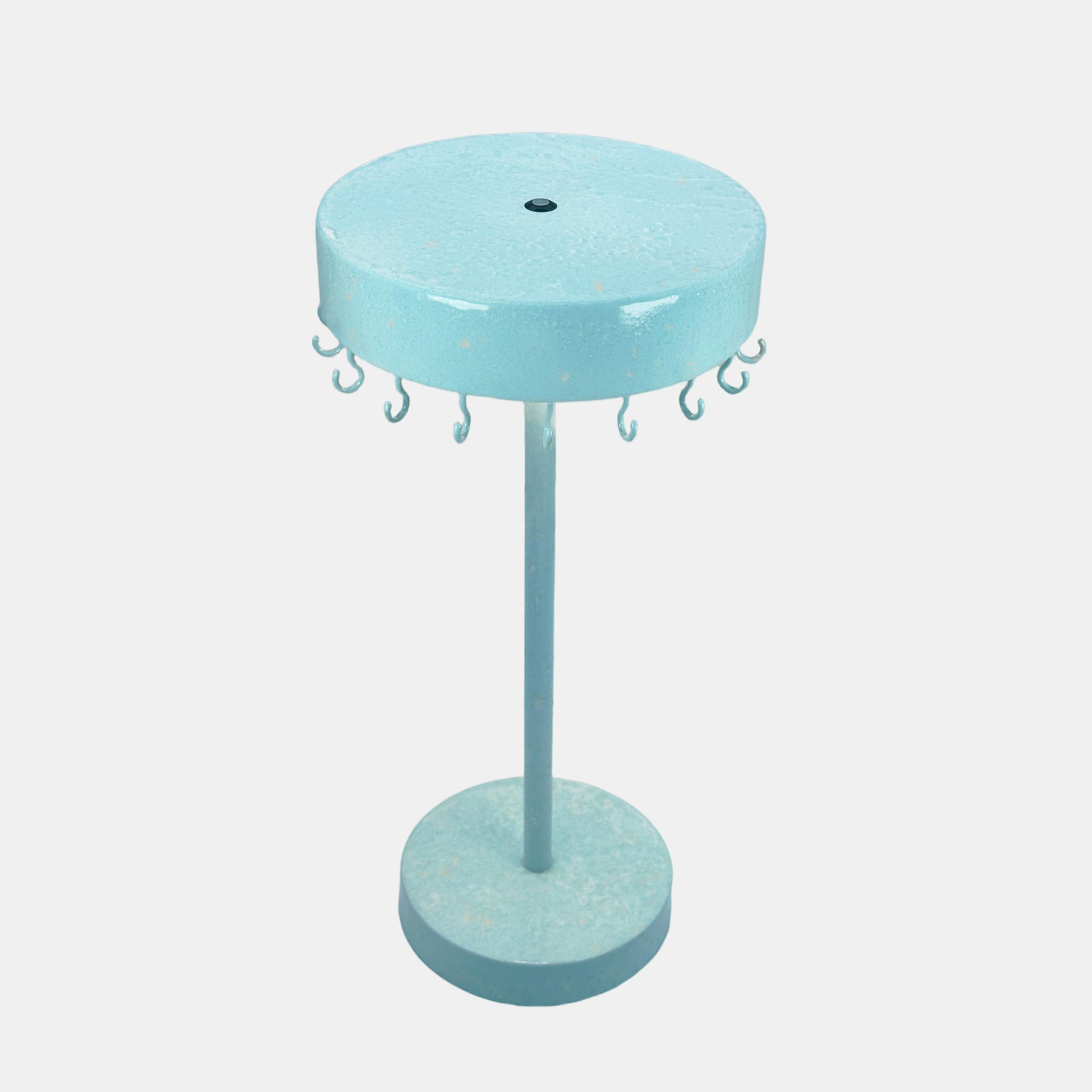 Necklace-Storage Table Lamp in Blue
