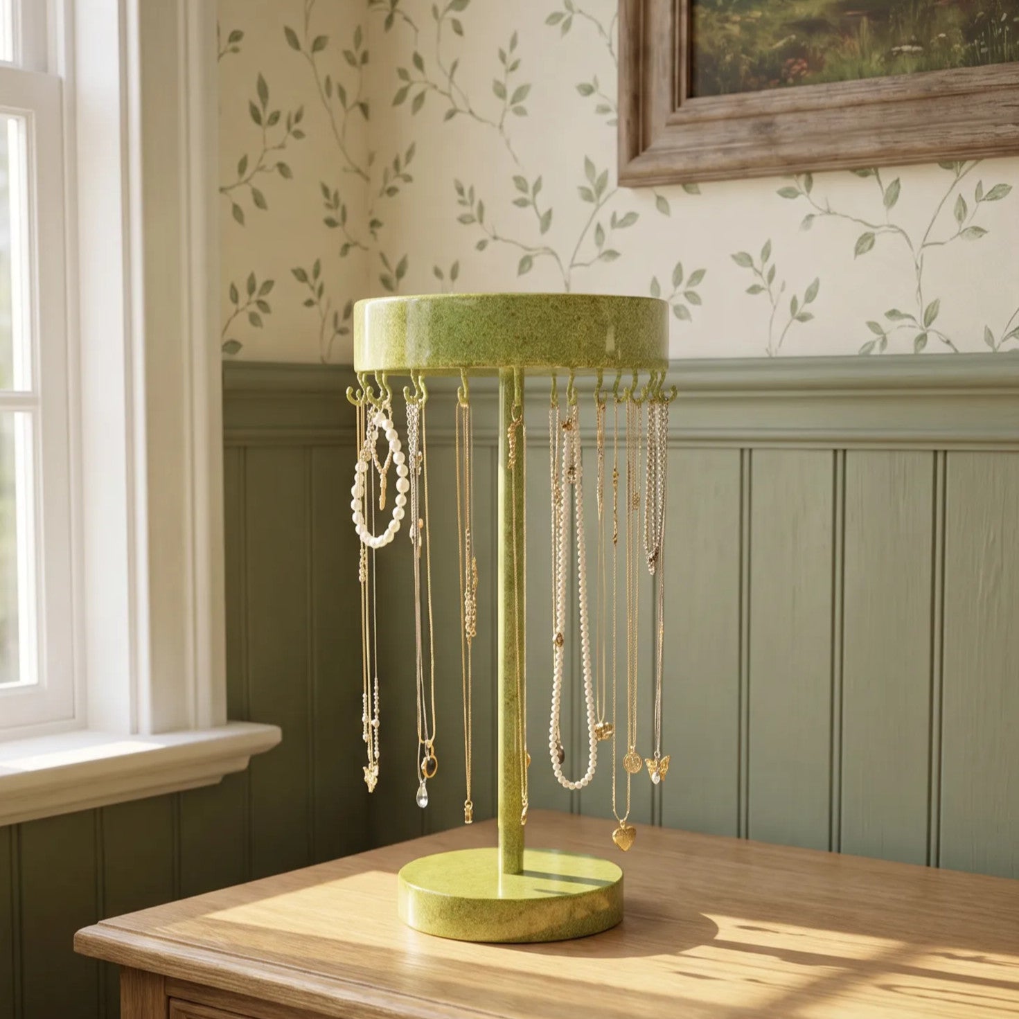 Necklace-Storage Table Lamp lifestyle image 1