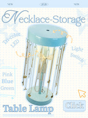 Necklace-Storage Table Lamp product details